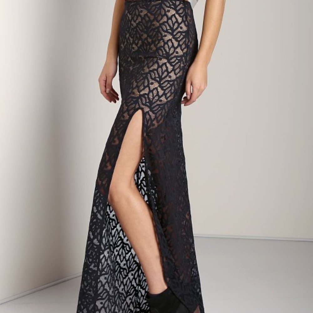 For Love & Lemons Buenos Noches maxi skirt